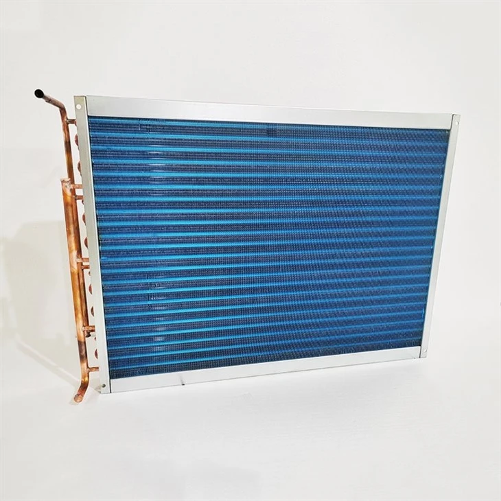 5Hp Grain Depot Blue Copper Tube Aluminum Fin Condenser