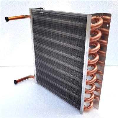 Kondensor & Evaporator Tabung Sirip Tembaga Dan Aluminium
