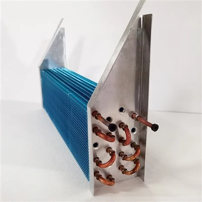 Evaporator Penukar Panas Udara Sirip Aluminium Tabung Tembaga