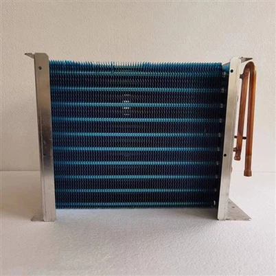 Multi-baris Berpori Multi-fungsi Tabung Tembaga Aluminium Fin Evaporator
