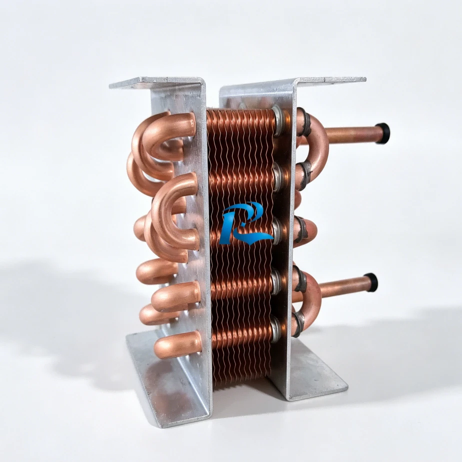 Evaporator Sirip Tembaga Tabung Tembaga Kecil Kustom
