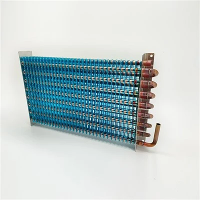 Pipa Panas Tembaga Dengan Kondensor Evaporator Sirip Aluminium